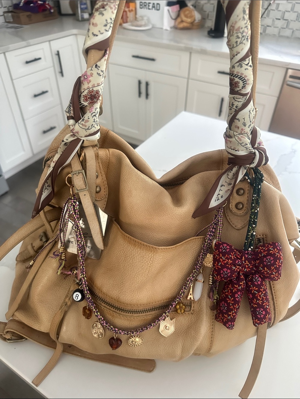 Free People Large Emerson bag in Straw
